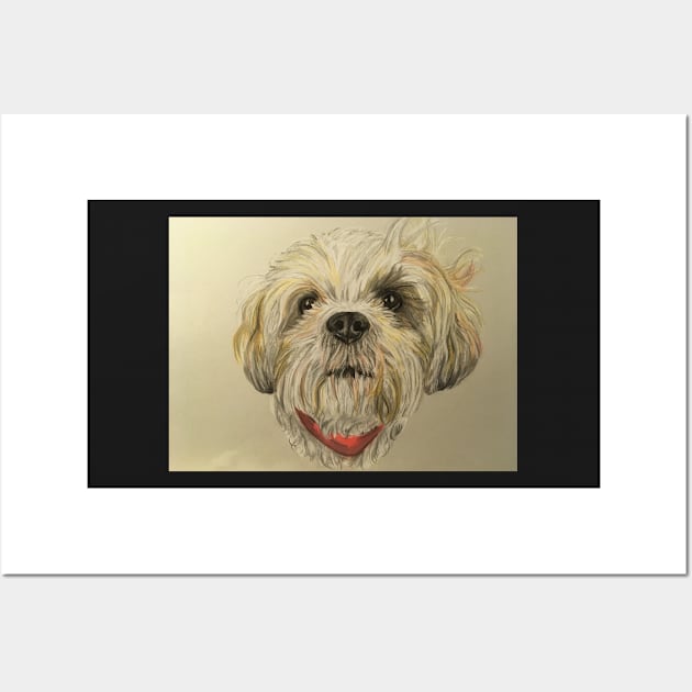 Lhasa Apso Wall Art by Merlinsmates